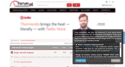 Desktop Screenshot of forumsamochodowe.pl